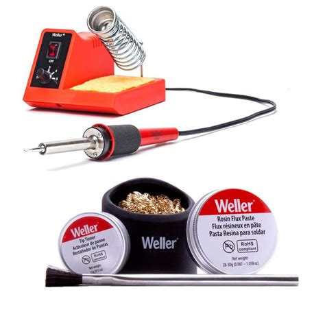 weller soldering products home page.